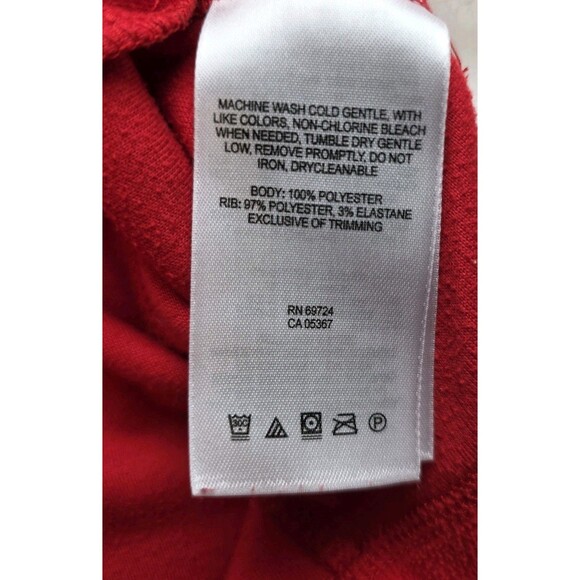 Columbia Women's Large Red Lightweight Pocketed  Hoodie - Picture 2 of 8